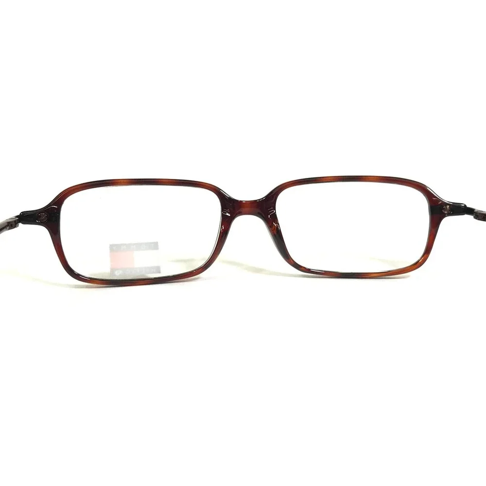 Tommy Hilfiger Eyeglasses Frames TH302 078 Brown Tortoise Rectangular 51-17-135